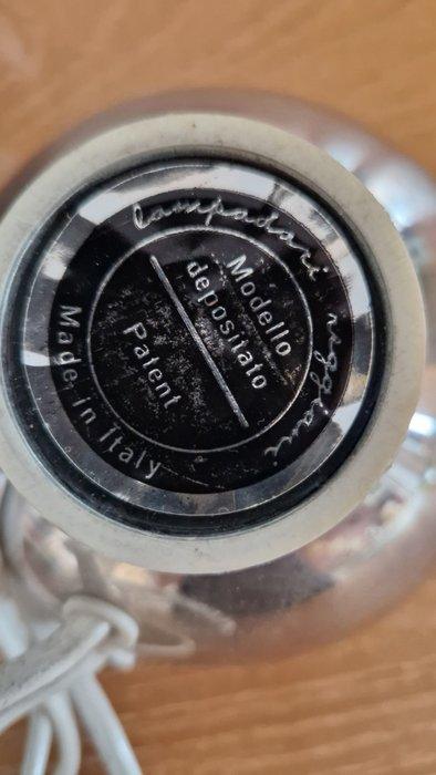 Lampe de table - Acier - Goffredo Reggiani, Antiquités & Art, Antiquités | Éclairage