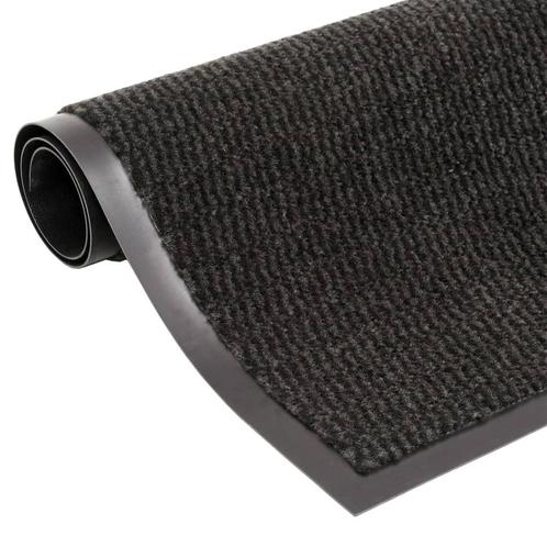 vidaXL Deurmat getuft 60x150 cm zwart, Tuin en Terras, Deurmatten, Nieuw, Verzenden