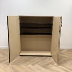 Tweedehands Kantinetafel 147,5 x120x 45,5 cm, Ahorn - zwart, Huis en Inrichting, Kasten | Overige, Gebruikt