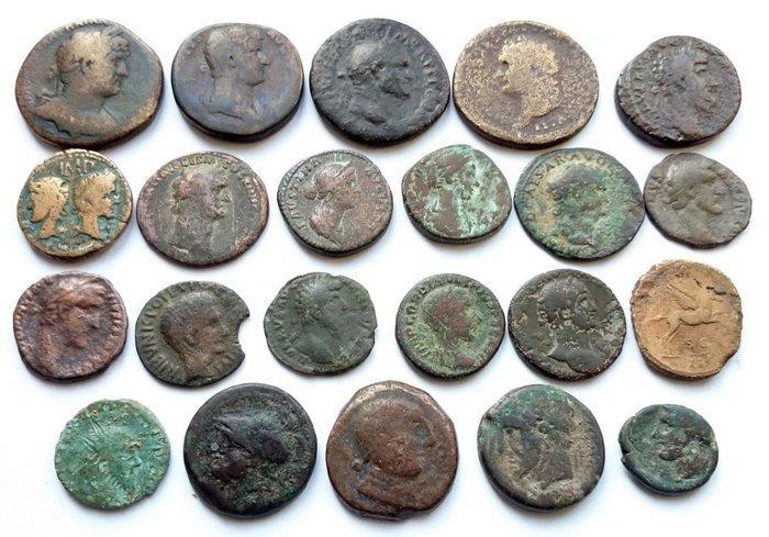 Oudheid Lot du 22 monnaies Æ, Postzegels en Munten, Munten | Europa | Niet-Euromunten