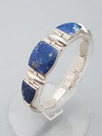 Zilver, Art Deco Lapis Lazuli - Armband