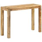 Houten Wandtafel 110cm Mango | Retour Deal | Outlet Prijs!, Huis en Inrichting, Verzenden, Nieuw, Bureau