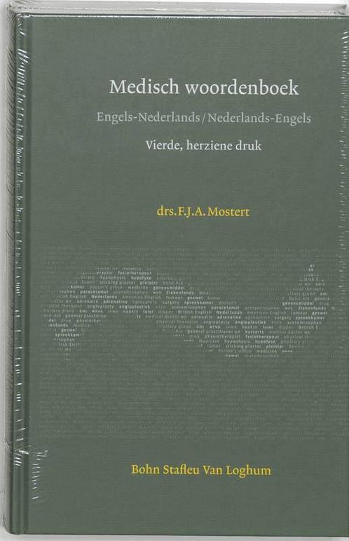 Medisch woordenboek Engels-Nederlands / Nederlands-Engels, Livres, Science, Envoi