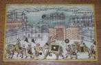 Parade voor Mughal paleis - celluloid - India - 20e eeuw