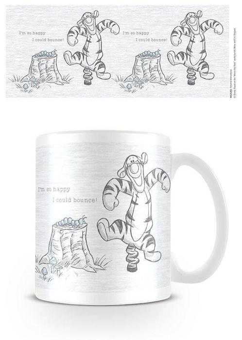 Winnie the Pooh Teigetje Bounce Mok, Verzamelen, Disney, Ophalen of Verzenden
