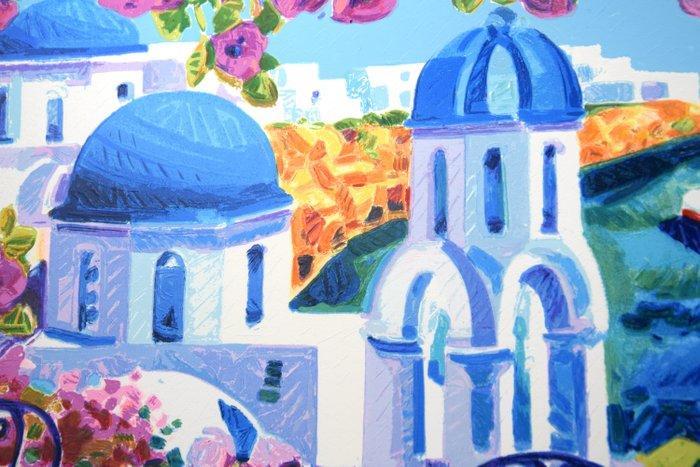 Athos Faccincani (1951) - Tre Vele allOrizzonte e Luce a, Antiek en Kunst, Antiek | Overige Antiek