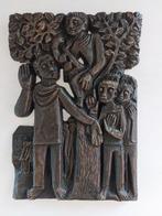 Bronzen plaquette (3,4kg)- bijbelverhaal van Zacheüs -, Antiek en Kunst