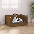 vidaXL Hondenmand 55,5x45,5x28 cm massief grenenhout, Verzenden