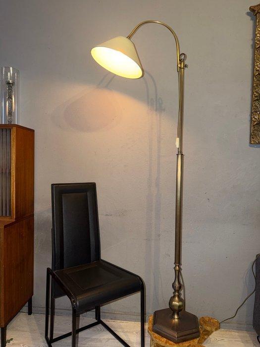 Dijkstra Lampen - Staande lamp - Messing - Lees vloerlamp, Maison & Meubles, Maison & Meubles | Autre