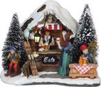 2dekans | LuVille Kerstdorp Miniatuur Ski Café - L15 x B14 x, Ophalen of Verzenden, Nieuw