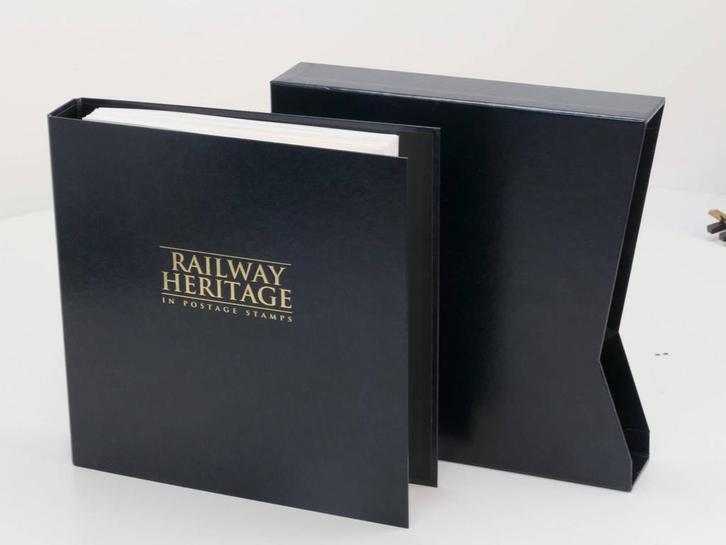 Postzegel boek van de Engelse spoorwegen, Briefmarken Buc..., Collections, Trains & Trams, Enlèvement ou Envoi