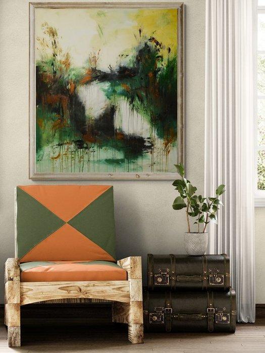 Floria Rey - Golden Forest XXL/ No reserve, Antiquités & Art, Art | Peinture | Moderne