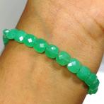 Perte aucune 34,85 ct perles de chrysoprase naturelle