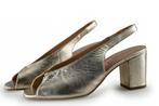 Camilacosta Slingbacks in maat 41 Zilver | 5% korting, Kleding | Dames, Schoenen, Camilacosta, Overige kleuren, Verzenden, Zo goed als nieuw
