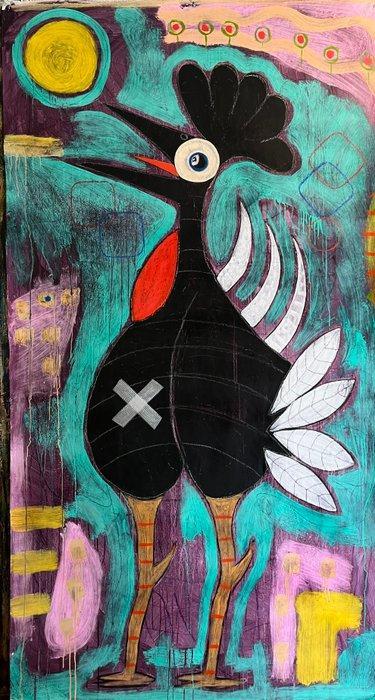 V. Cox - Good Morning V - XXL · No Reserve, Antiek en Kunst, Kunst | Schilderijen | Modern