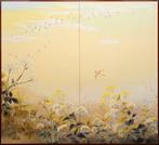 Bybu kamerscherm - Papier, Hout, Een tweedelig papieren