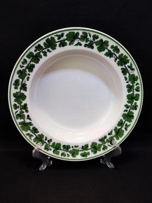 Meissen - Bord (2) - Ø 23,0 cm 2er Set antike Suppenteller, Antiek en Kunst, Antiek | Meubels | Tafels