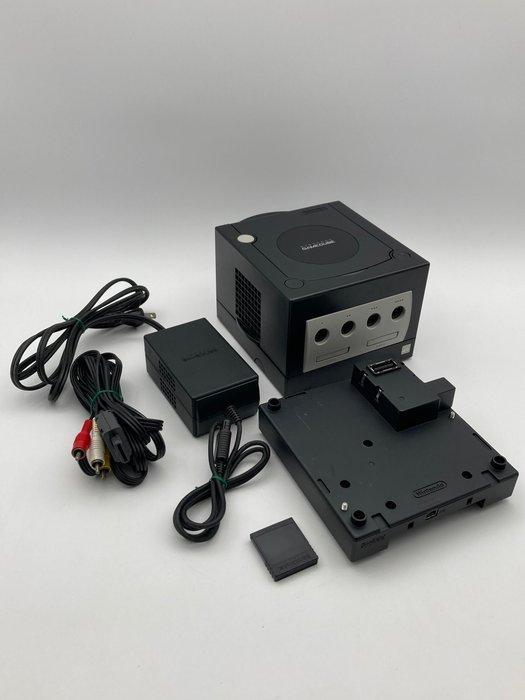 Nintendo - Gamecube - Nintendo GameCube Black Console + Game, Games en Spelcomputers, Spelcomputers | Overige Accessoires