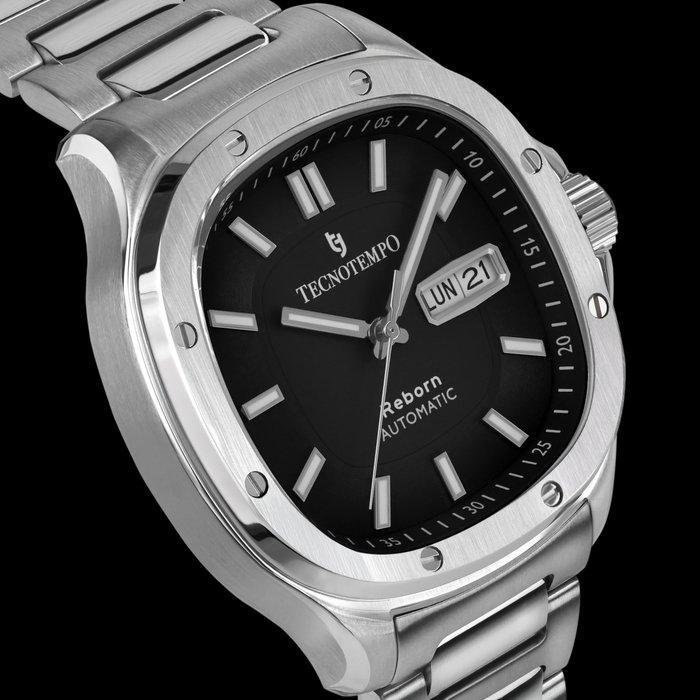 Tecnotempo - Automatic - Reborn - Black dial - Zonder, Handtassen en Accessoires, Horloges | Heren