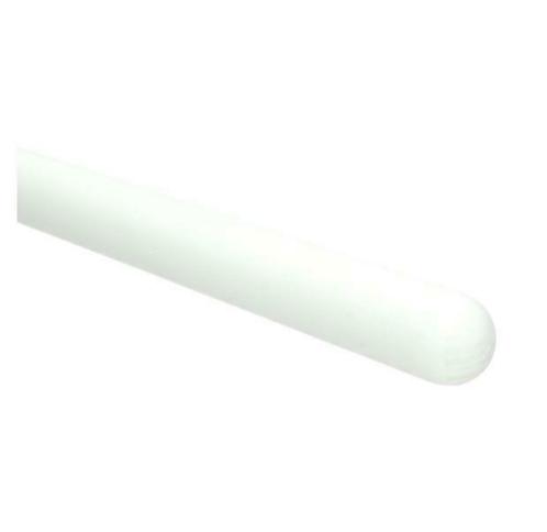 Trapleuning wit gegrond rond 40 mm 100 cm, Doe-het-zelf en Bouw, Ladders en Trappen, Ophalen of Verzenden