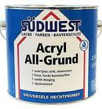 Sudwest ACRYL watergedragen Allgrund U51 grondverf voor hout, Doe-het-zelf en Bouw, Verf, Beits en Lak, Verzenden, Nieuw