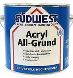 Sudwest ACRYL watergedragen Allgrund U51 grondverf voor hout, Bricolage & Construction, Verzenden