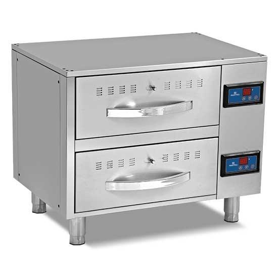 Warmhoudladen | RVS | +0°C/+90°C | 2x (1/1 GN) | 4kW |, Zakelijke goederen, Horeca | Keukenapparatuur, Nieuw in verpakking, Verzenden