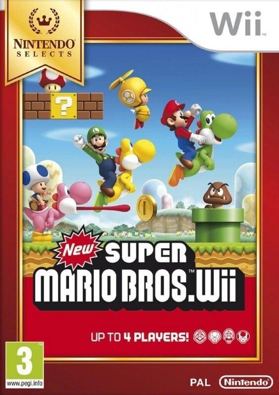 New Super Mario Bros. Wii (Nintendo Selects) (German) [Wii], Games en Spelcomputers, Games | Nintendo Wii, Verzenden