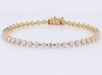 Bracelet de tennis - 14 carats Or jaune - 4.70ct. tw.