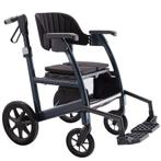 Triumph Prestige rolstoel/rollator 2 in 1. - Midnight Blue, Ophalen of Verzenden, Nieuw