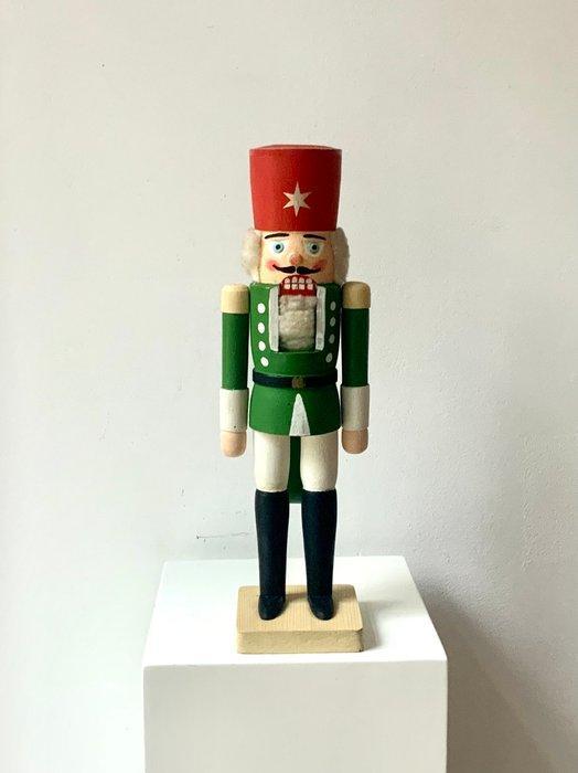 Kerstbeeldje - Turkse soldaat - Hout - Nussknacker 1960/70, Diversen, Kerst