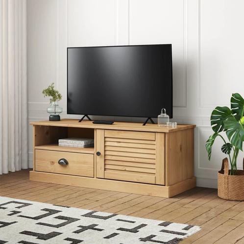 vidaXL Meuble TV VIGO 106x40x40 cm bois massif de pin, Maison & Meubles, Armoires | Mobilier de télévision, Neuf, Envoi