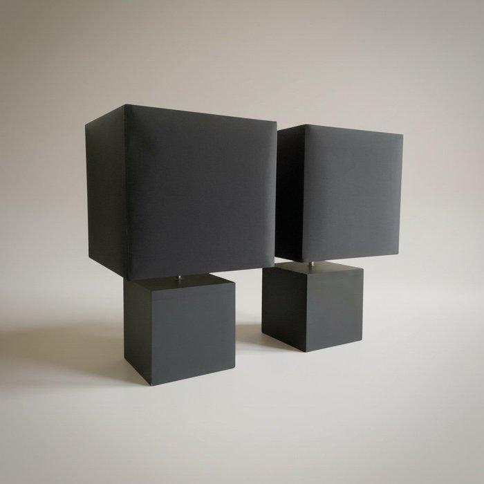 Attr. to Jan des Bouvries - Lamp (2) - De Kubussen - Hout, Antiquités & Art, Curiosités & Brocante