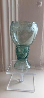 Wijnglas - laat 17e eeuwse gegraveerde roemer - Glas