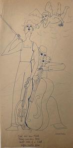 François Szulman (1931-2024) - Les Musiciens Juifs - Judaica, Antiquités & Art