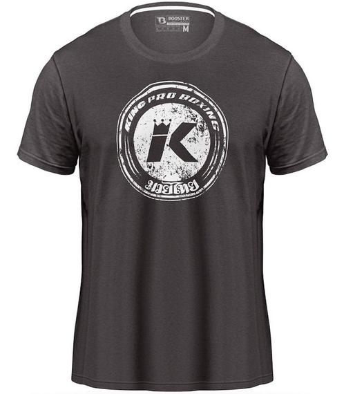 King Pro Boxing KPB Vintage Logo T-shirt Grijs, Kleding | Heren, Sportkleding, Grijs, Maat 46 (S) of kleiner, Nieuw, Vechtsport