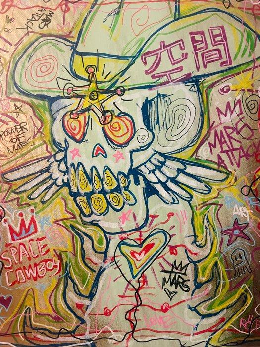 Flör (1978) - Spacecowboy from Mars, Antiek en Kunst, Kunst | Schilderijen | Modern