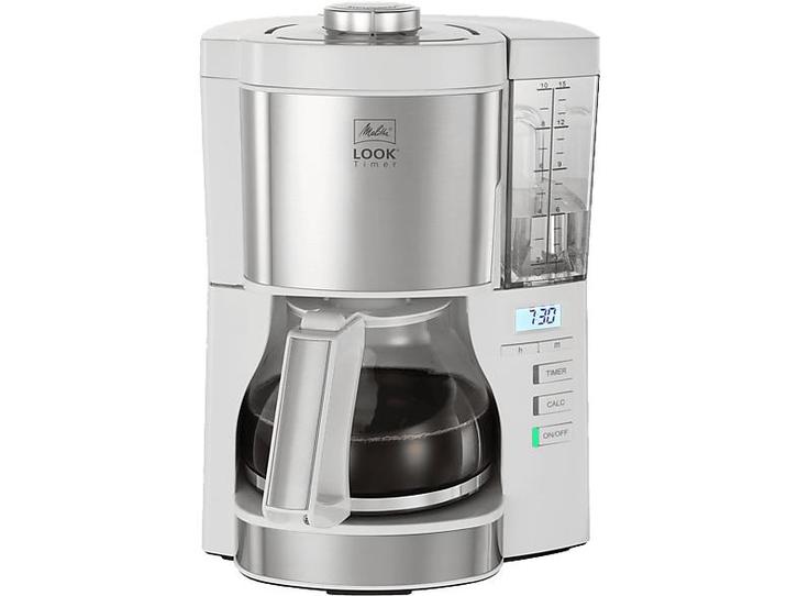 Melitta -  Koffiezetapparaat Look Timer  (1025-07) - Wit, Elektronische apparatuur, Koffiezetapparaten, Gemalen koffie, Nieuw
