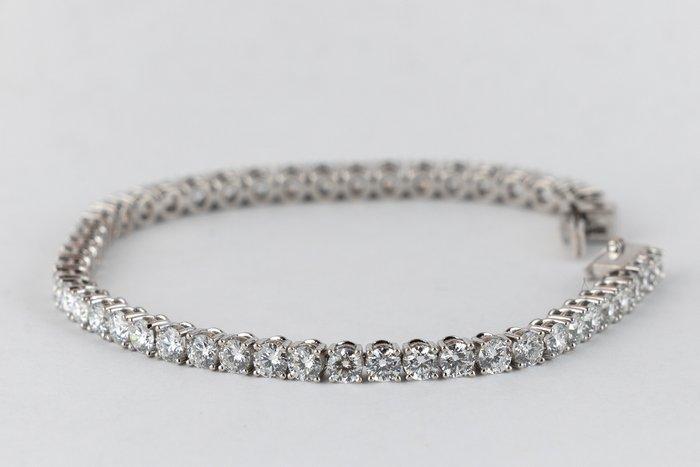 Armband - 18 karaat Witgoud - 9.40ct. tw. Diamant, Bijoux, Sacs & Beauté, Bracelets