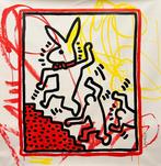 Freda People (1988-1990) - Rare Haring, Antiek en Kunst, Kunst | Schilderijen | Modern