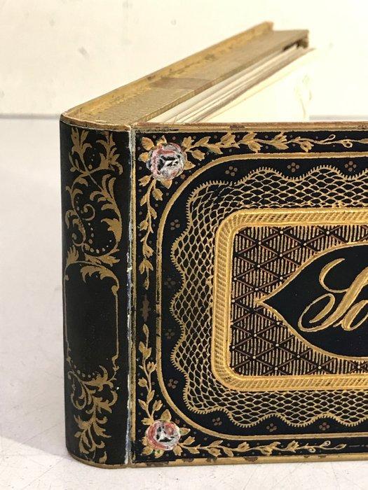 Collectif - Album : Liber Amicorum [Reliure romantique] -, Antiquités & Art, Antiquités | Livres & Manuscrits