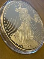 Wereld. Medal ND Ultragigant Liberty - 376g mit CoA (Zonder, Postzegels en Munten