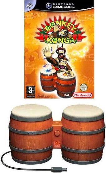 Donkey Konga + Bongo (Gamecube Games), Consoles de jeu & Jeux vidéo, Jeux | Nintendo GameCube, Enlèvement ou Envoi