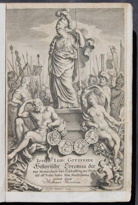Jo. Ludovici Gottfridi / M. Merian - Historische Chronica, Antiek en Kunst, Antiek | Boeken en Manuscripten
