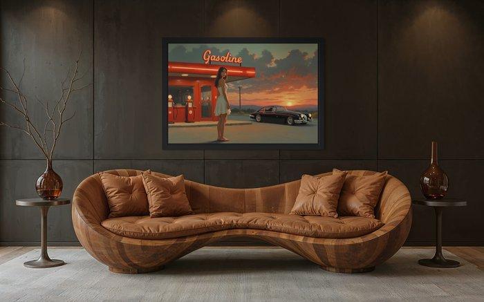 RINGER - Gasoline Toile 1/1 XL, Antiquités & Art, Art | Objets design