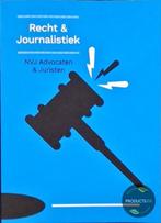 Recht & Journalistiek: NVJ Advocaten & Juristen, Boeken, Verzenden, Zo goed als nieuw, Yvonne B. Berkeljon