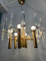 Gaetano Sciolari - Lustre - Laiton, Verre, Métal, Antiek en Kunst