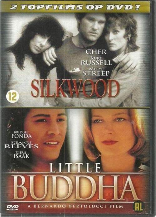 2 films op 1 dvd Silkwood en Little Buddha(dvd nieuw), Cd's en Dvd's, Dvd's | Actie, Ophalen of Verzenden
