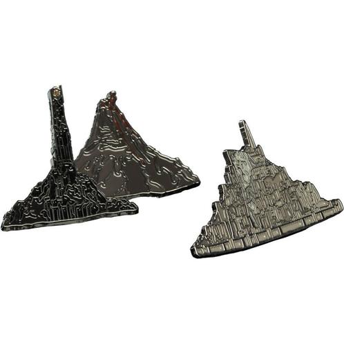 Lord of the Rings Collectors Pins 2-Pack Minas Tirith & Mt., Collections, Lord of the Rings, Enlèvement ou Envoi