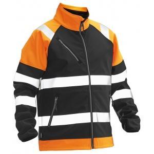 Jobman 5125 veste softshell hi-vis 4xl noir/orange, Bricolage & Construction, Bricolage & Rénovation Autre